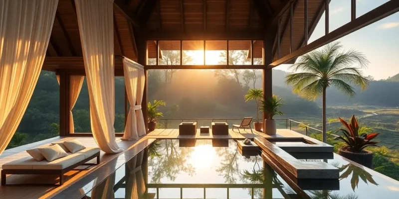 Verkenning van villa leven in Bali